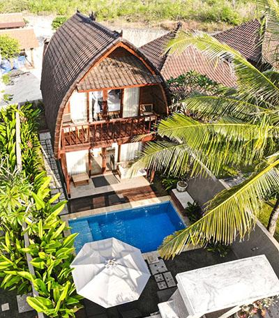 Ice rehab in Bali offers luxury resort-style villa with swimming pool